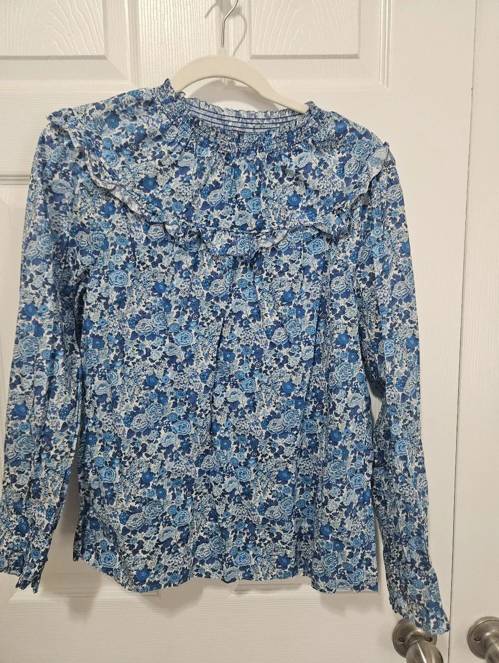 J. Crew Liberty London Elysian Floral Blouse S